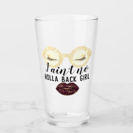 Copo De Pint Vidros maquiando pálpebras cor-de-rosa menina pode