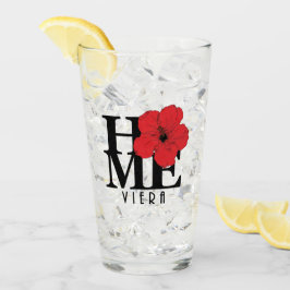 Copo De Pint Viera HOME Red Hibiscus