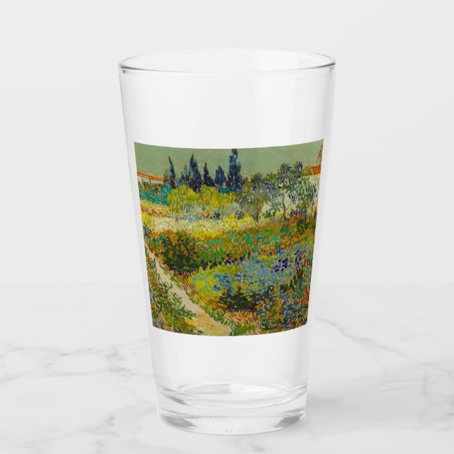 Copo De Pint Vincent Van Gogh Garden em Arles (Frente)