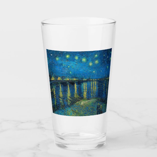 Copo De Pint Vincent Van Gogh Starry Night Over the Rhone (Frente)