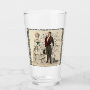 Copo De Pint Vintage 1844 casamento de Casamento Vitoriano