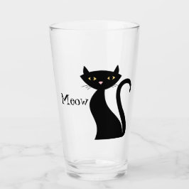 Copo De Pint Vintage Black Cat