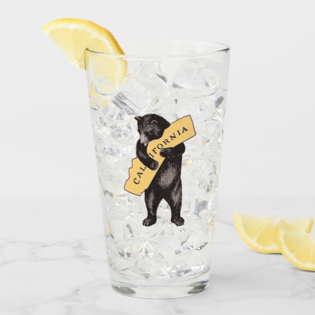 Copo De Pint Vintage California Bear Hug (Gelo frontal)