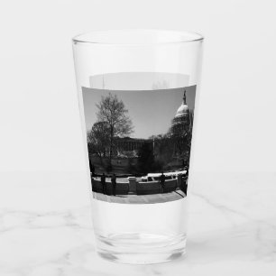 Copo De Pint Vintage USA Washington A rua Capitol