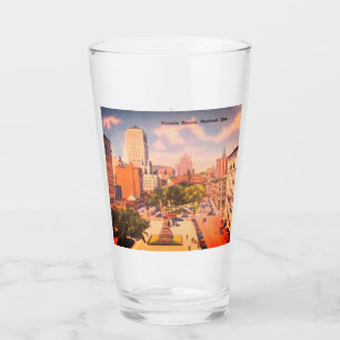 Copo De Pint Vintage Victoria Square, Montreal, Quebec, Canadá