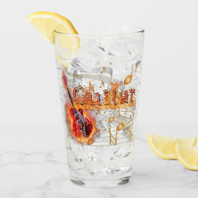 Copo De Pint Violão (Gelo frontal)