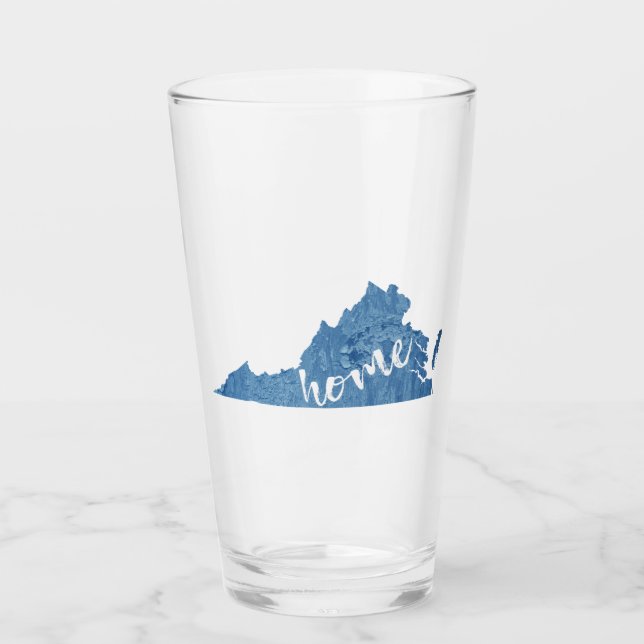 Copo De Pint Virginia Home Wood Grain (Frente)