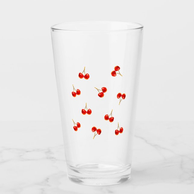 Copo De Pint Vivid Red Cherry (Frente)