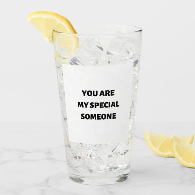 Copo De Pint Você é minha pessoa especial (Gelo frontal)