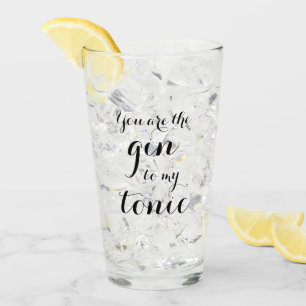 Copo De Pint Você é o gin do meu vidro tônico tumbler bebendo