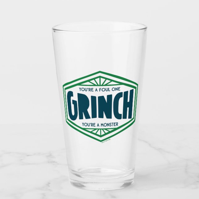Copo De Pint Você é um Grinch Repugnante (Frente)