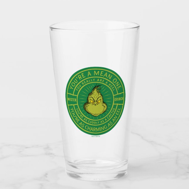 Copo De Pint Você é Um Troféu Senhor Grinch (Frente)