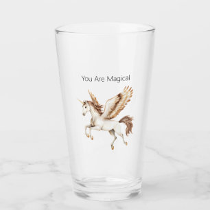 Copo De Pint Você É Unicórnio Pegasus Mágico