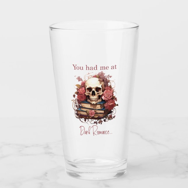 Copo De Pint Você me conquistou com Dark Romance (Frente)