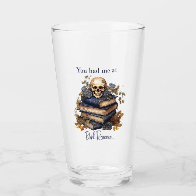 Copo De Pint Você me conquistou com Dark Romance (Frente)