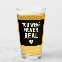 Você Nunca Foi Real - Design De Coração Quebrado C