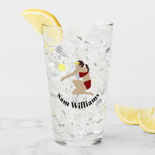 Copo De Pint Voleibol de praia (Gelo frontal)