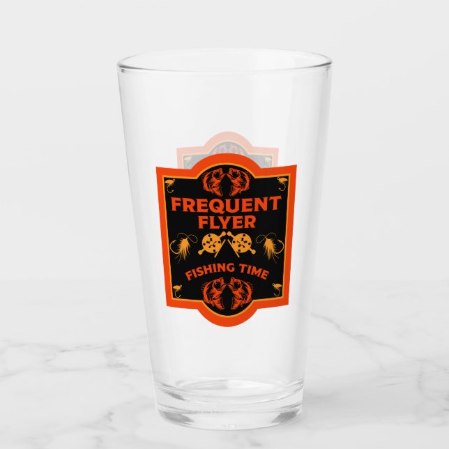 Copo De Pint Voo Pesca Canadá (Frente)