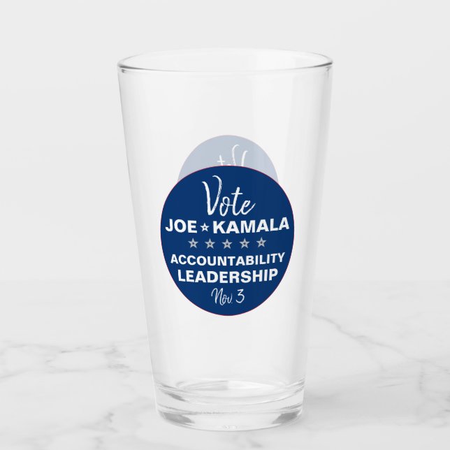Copo De Pint Vote Joe Biden Kamala Harris 2024 Modelo (Frente)