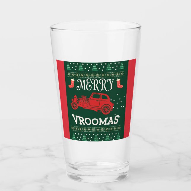 Copo De Pint VROOMAS felizes - SUÉCIA DE NATAL (Frente)