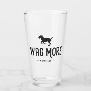 Copo De Pint Wag Mais Preocupado Menos