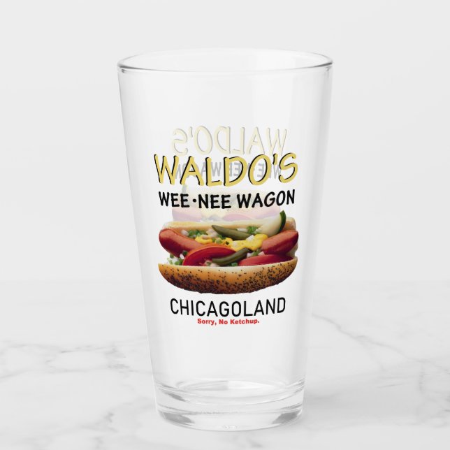 Copo De Pint Waldo's Wee Nee Wagon, Chicago (Frente)