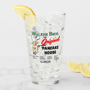 Copo De Pint Walker Bros. Illinois, A Casa De Pancake Original.