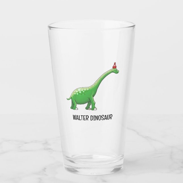 Copo De Pint Walter, o Dinossauro (Frente)