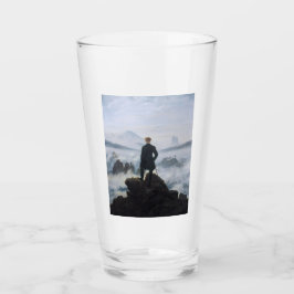 Copo De Pint Wanderer Acima do Mar de Nevoeiro (por C.D. Friedr