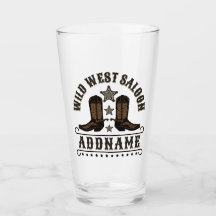 Western Cowboy Boots ADD NAME Xerife Spurs Saloon