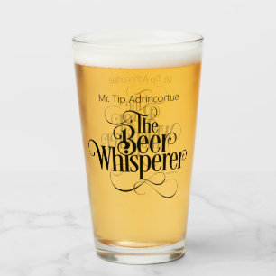 Copo De Pint Whisperer da cerveja (personalizado)