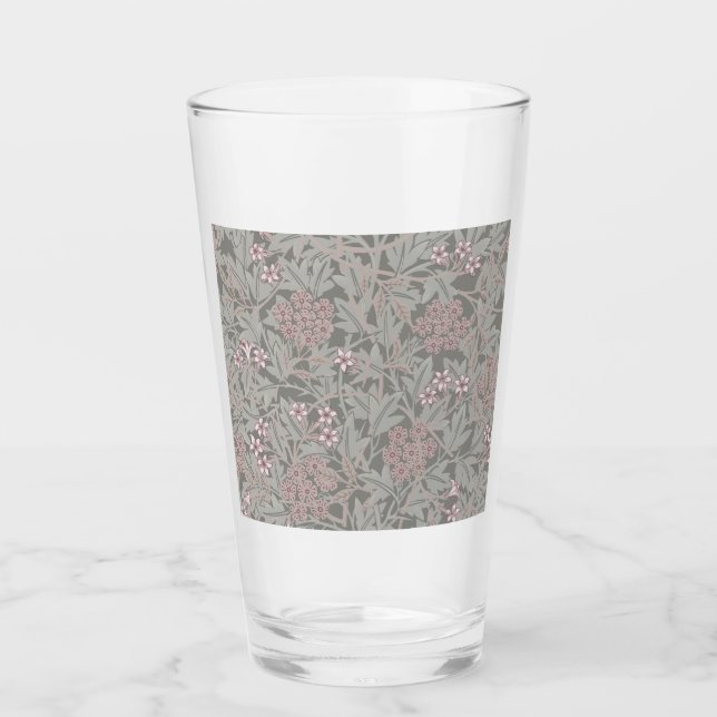 Copo De Pint William Morris Jasmine Flower Pattern (Frente)
