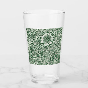 Copo De Pint william morris marigold flor verde floral