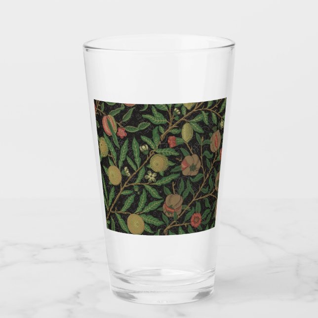 Copo De Pint William Morris Pomegranate Fruta clássica (Frente)