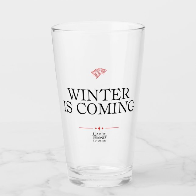 Copo De Pint Winter Is Coming (Frente)