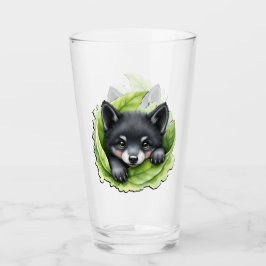Copo De Pint Wolf cub in the green: