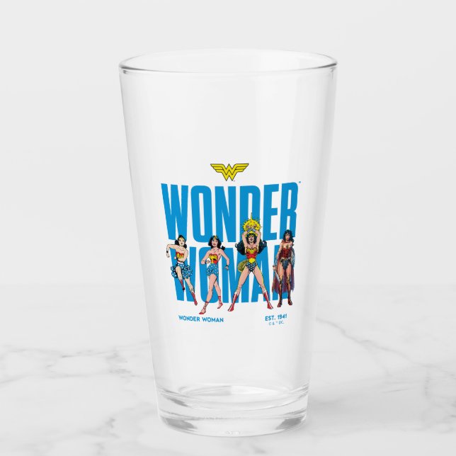 Copo De Pint Wonder Woman Legends Forever Graphic (Frente)