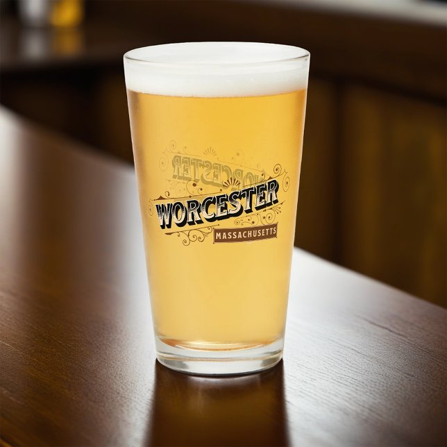 Copo De Pint Worcester, Massachusetts (Criador carregado)