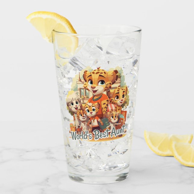 Copo De Pint World's Best Aunt (Gelo frontal)