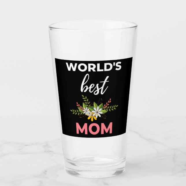 Copo De Pint World's Best Mom (Frente)