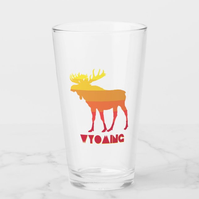 Copo De Pint Wyoming Moose (Frente)