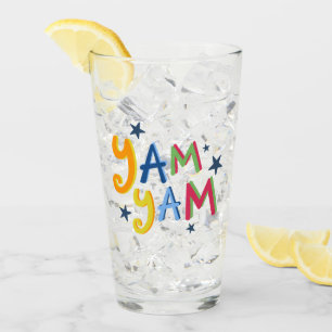 Copo De Pint Yam Yam Black Country Glass