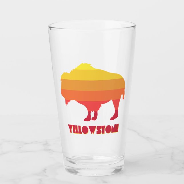 Copo De Pint Yellowstone Bison (Frente)