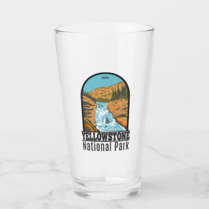 Copo De Pint Yellowstone National Park Firehole Falls Vintage
