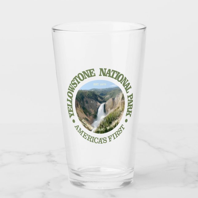 Copo De Pint Yellowstone NP (quedas) (Frente)