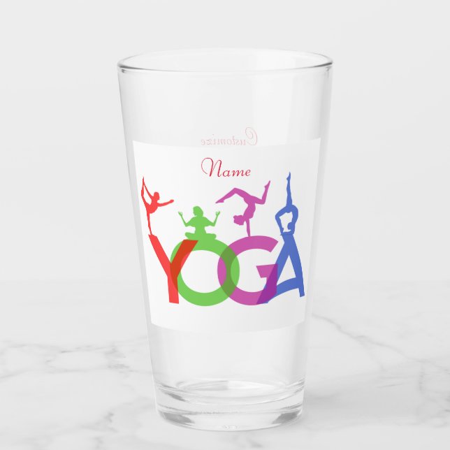 Copo De Pint Yoga Possui Silhouettes Thunder_Cove (Frente)
