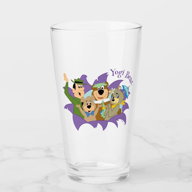 Copo De Pint Yogi Bear e Amigos Surpresa (Frente)