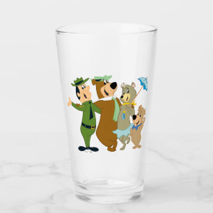 Copo De Pint Yogi Bear e Amigos Warm Bem-vindos