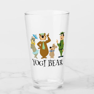 Copo De Pint Yogi Bear e Friends Classic Pose
