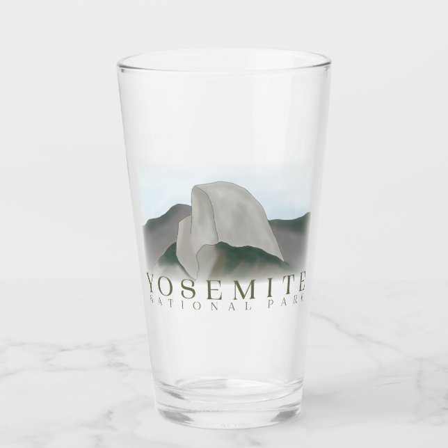 Copo De Pint Yosemite Pint Glass, National Park Tumbler (Frente)